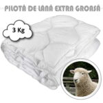Pilotă lână Damasc 3 Kg 160cm x 210cm