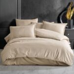 Lenjerie de pat damasc HORECA (GROS) – CAPPUCINO