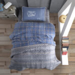 Cuvertură de pat Clasy-matlasată o persoană (CAMPUS V2)