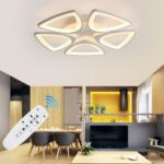 LUSTRA LED 80W CU 5 BRATE 3 CULORI+IR 470mm x 85mm