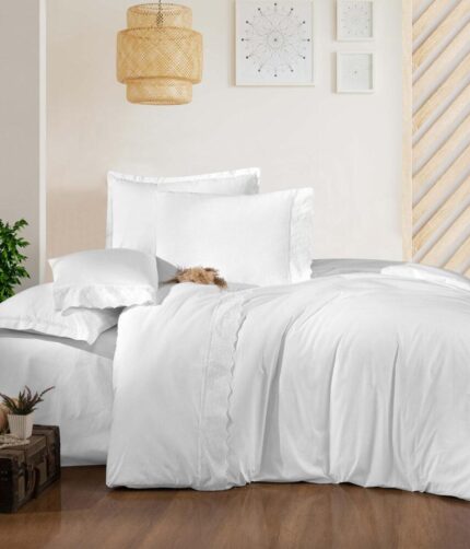 Lenjerie de pat ranforce Butique (BRITTA-V1)