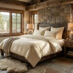 LENJERII DE PAT DAMASC-POLICOTON 6 PIESE