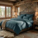 LENJERII DE PAT DAMASC-POLICOTON 6 PIESE