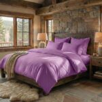 LENJERII DE PAT DAMASC-POLICOTON 6 PIESE