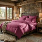 LENJERII DE PAT DAMASC-POLICOTON 6 PIESE