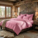 LENJERII DE PAT DAMASC-POLICOTON 6 PIESE