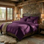 LENJERII DE PAT DAMASC-POLICOTON 6 PIESE