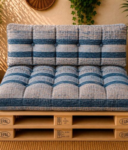 Set perne grădină ”Pallet Soft Seating” Multicolor