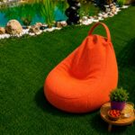 Fotoliu Bean Bag interior/exterior - Portocaliu