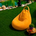 Fotoliu Bean Bag interior/exterior - Galben