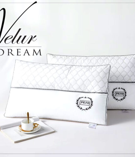 Pernă puf gâscă „VELUR DREAM”