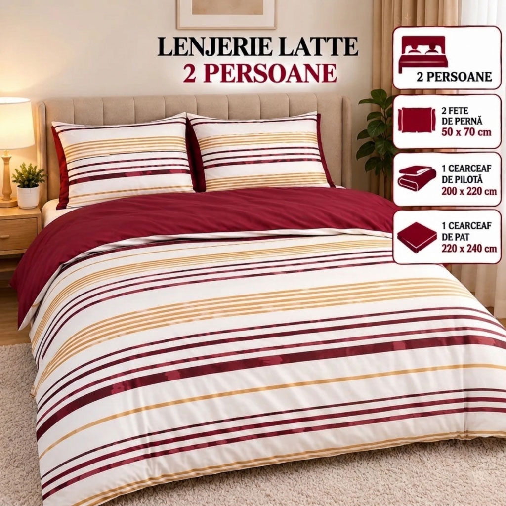 lenjerie-latte-m1 lenjerie de pat latte