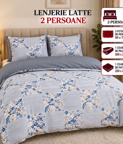 Lenjerie de pat Latte