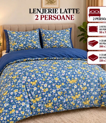 Lenjerie de pat Latte