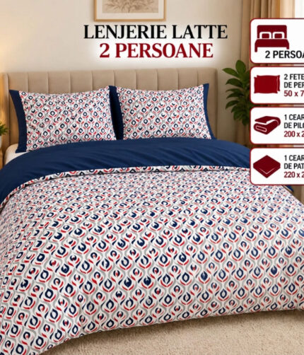 Lenjerie de pat Latte