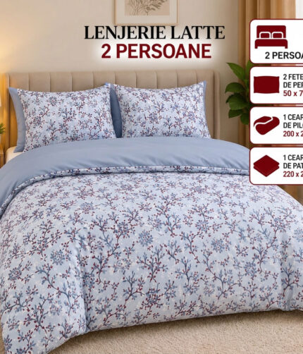 Lenjerie de pat Latte