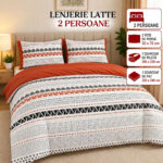Lenjerie de pat Latte