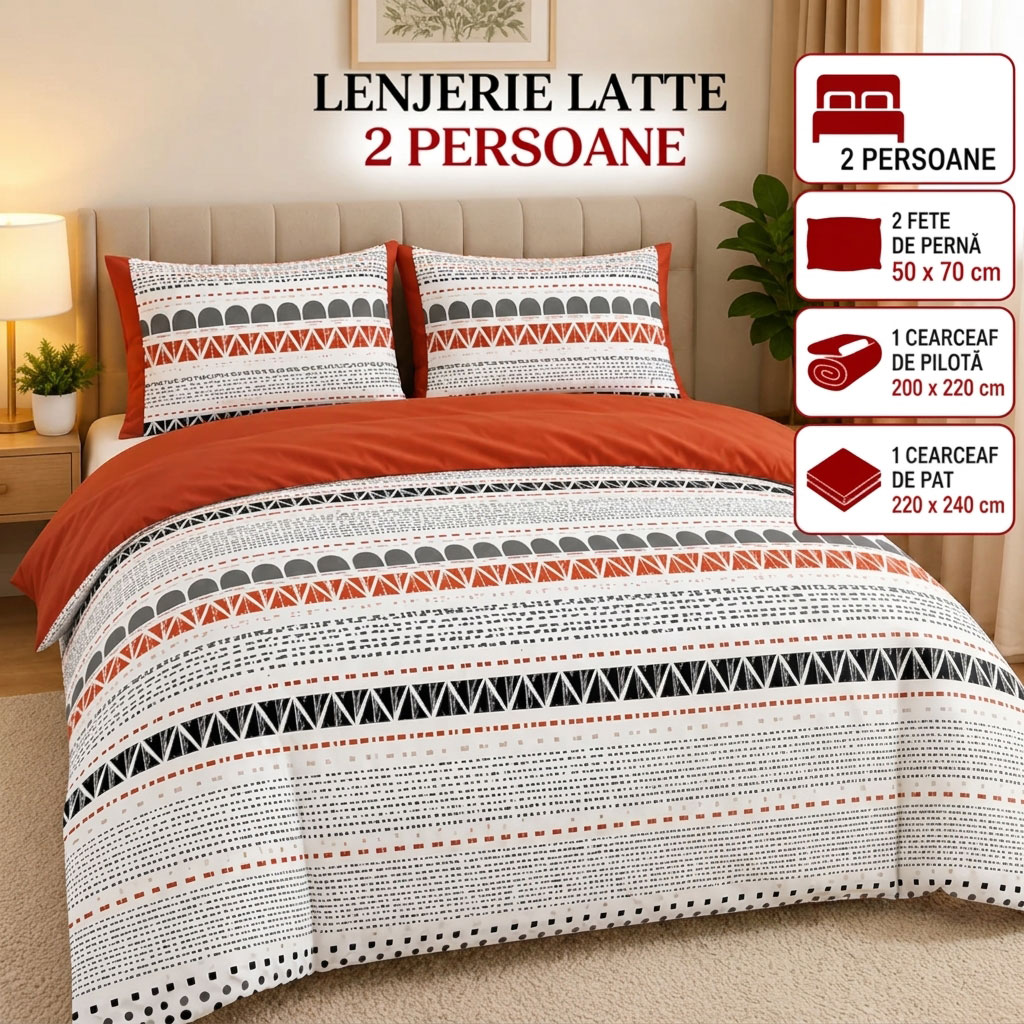 lenjerie-latte-m9 Lenjerie de pat Latte